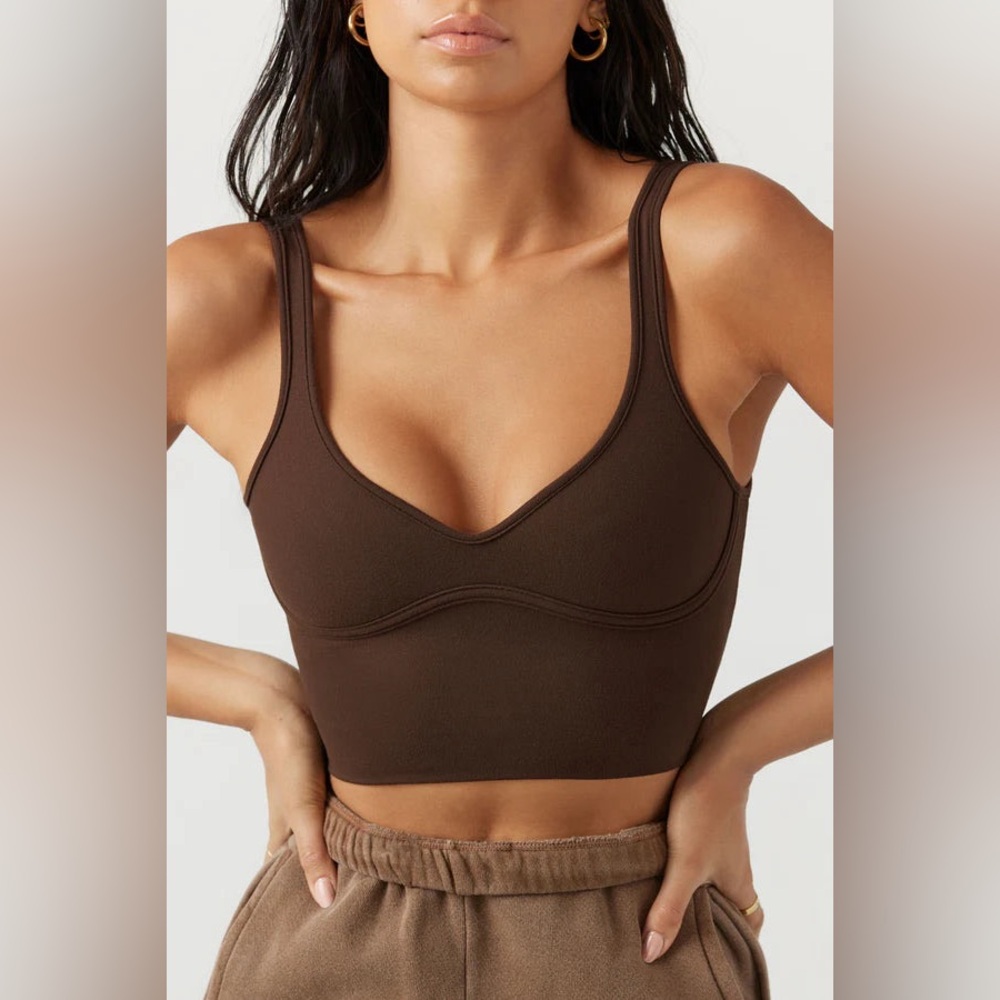 Joah Brown Contour Crop Tank